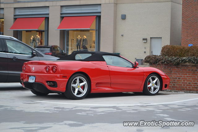 Ferrari 360 Modena spotted in Greenwich, Connecticut