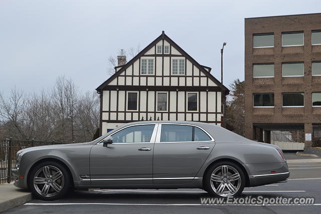 Bentley Mulsanne spotted in Greenwich, Connecticut