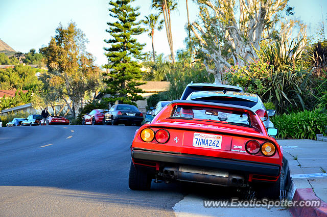 Ferrari 308 spotted in Malibu, California