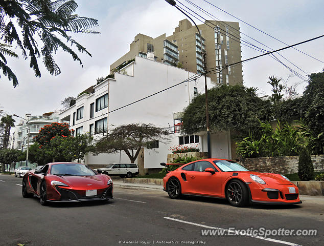 Mclaren 650S spotted in Lima, Peru