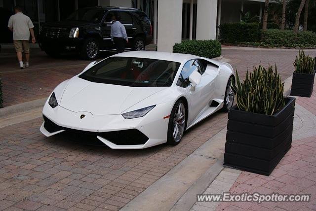 Lamborghini Huracan spotted in South Beach, Florida