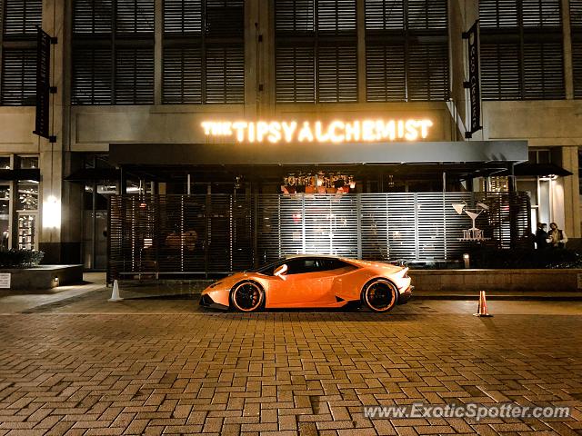 Lamborghini Huracan spotted in Dallas, Texas
