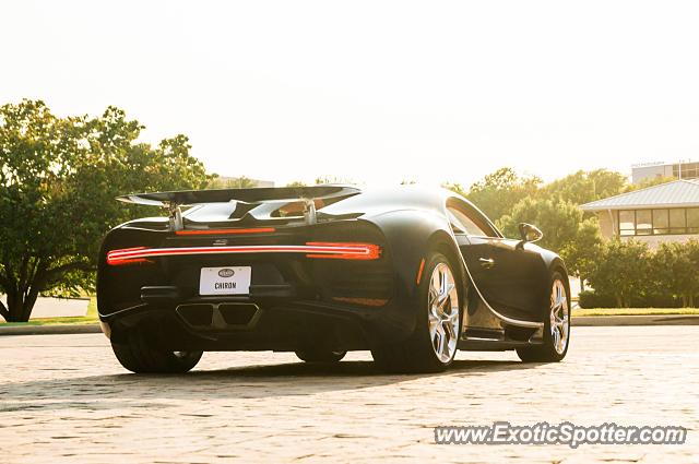Bugatti Chiron spotted in Dallas, Texas