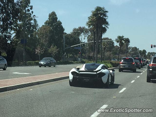 Mclaren P1 spotted in Newport Beach, California