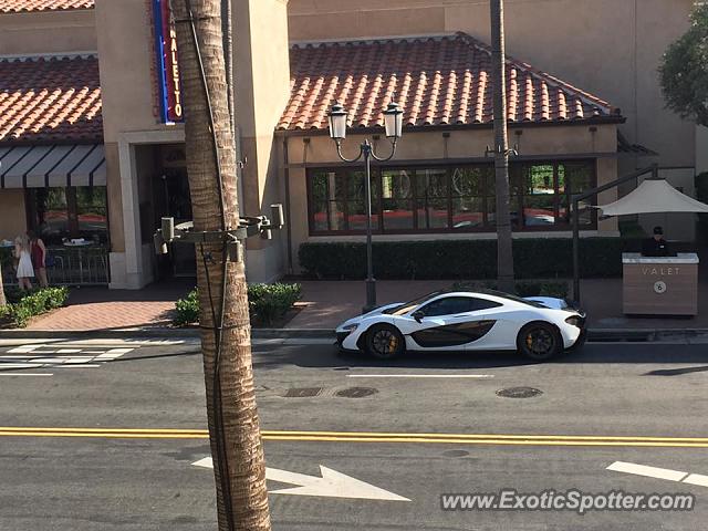 Mclaren P1 spotted in Newport Beach, California