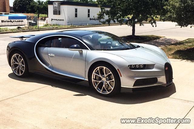 Bugatti Chiron spotted in St. Louis, Missouri