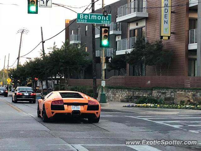 Lamborghini Murcielago spotted in Dallas, Texas