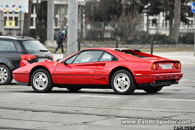 Ferrari 308 spotted in Warsaw, Poland