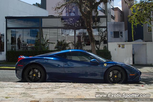 Ferrari 458 Italia spotted in Curitiba, PR, Brazil