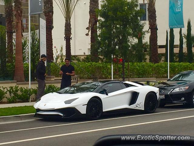 Lamborghini Aventador spotted in Playa Vista, California