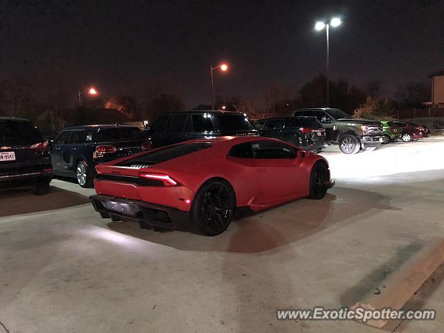 Lamborghini Huracan spotted in Dallas, Texas