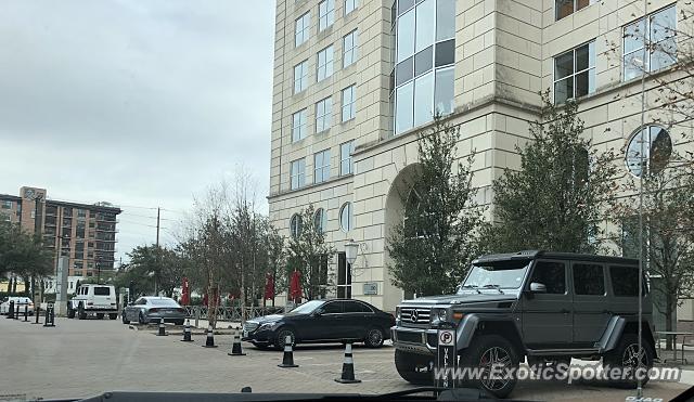 Mercedes 4x4 Squared spotted in Dallas, Texas