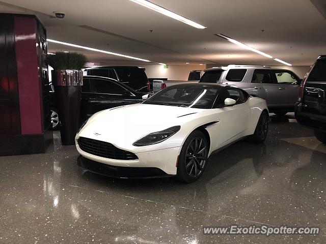 Aston Martin DB11 spotted in Las Vegas, Nevada