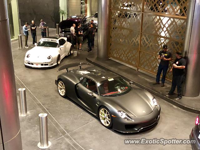 Porsche 918 Spyder spotted in Las Vegas, Nevada