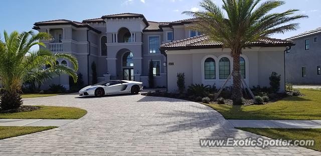 Lamborghini Aventador spotted in Orlando, Florida