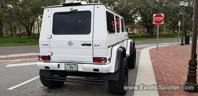 Mercedes 4x4 Squared spotted in Orlando, Florida