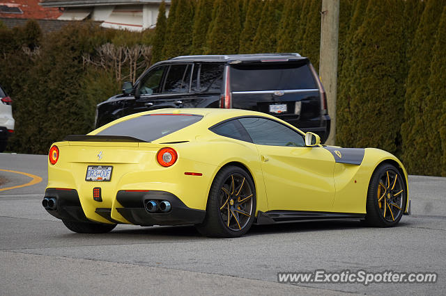 Ferrari F12 spotted in Vancouver, Canada