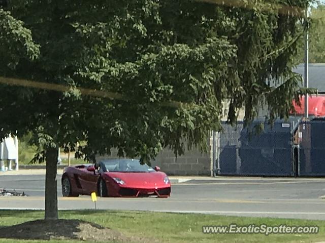 Lamborghini Gallardo spotted in Williamson, New York