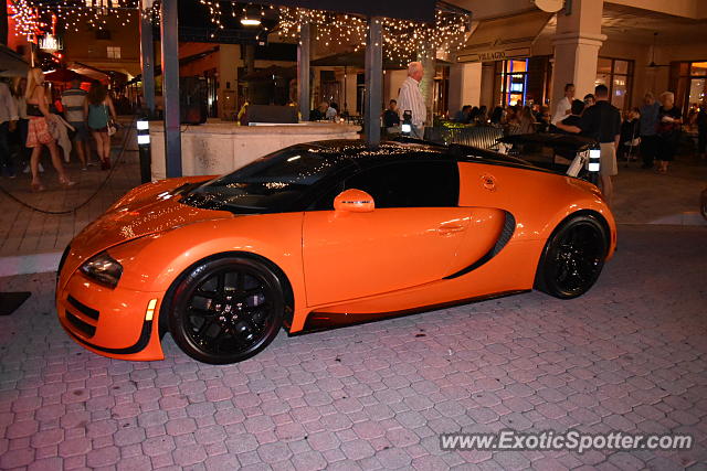 Bugatti Veyron spotted in Boca Raton, Florida