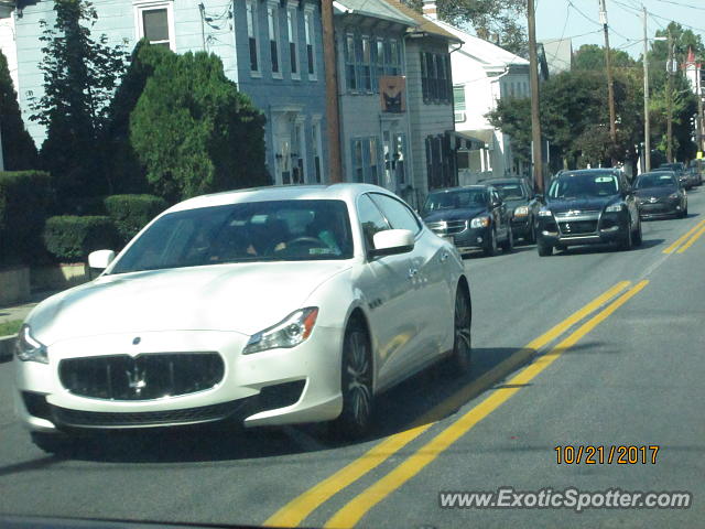 Maserati Quattroporte spotted in Mechanicsburg, Pennsylvania