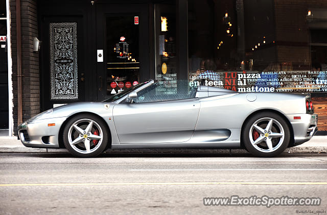 Ferrari 360 Modena spotted in Toronto, Canada