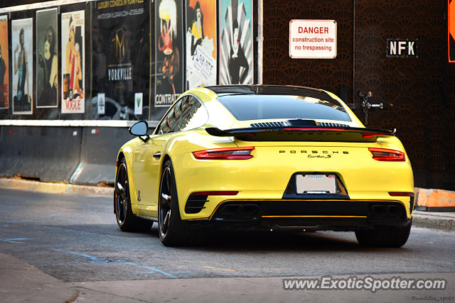 Porsche 911 Turbo spotted in Toronto, Canada