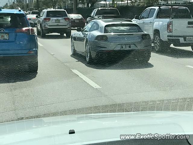 Ferrari GTC4Lusso spotted in Ft lauderdale, Florida