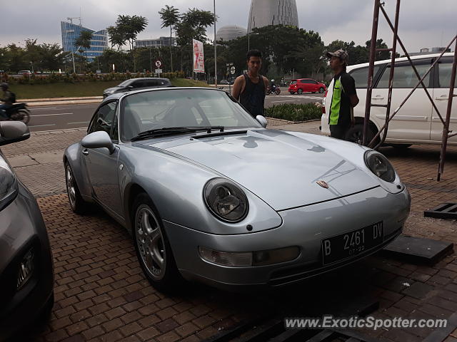 Porsche 911 spotted in Serpong, Indonesia