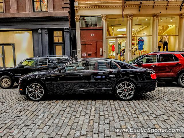 Bentley Flying Spur spotted in Manhattan, New York