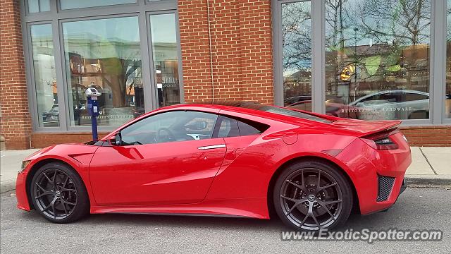 Acura NSX spotted in Columbus, Ohio