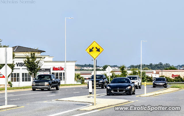 Maserati GranTurismo spotted in Concord, North Carolina