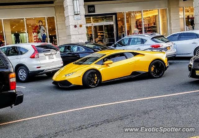 Lamborghini Huracan spotted in Nanuet, New York