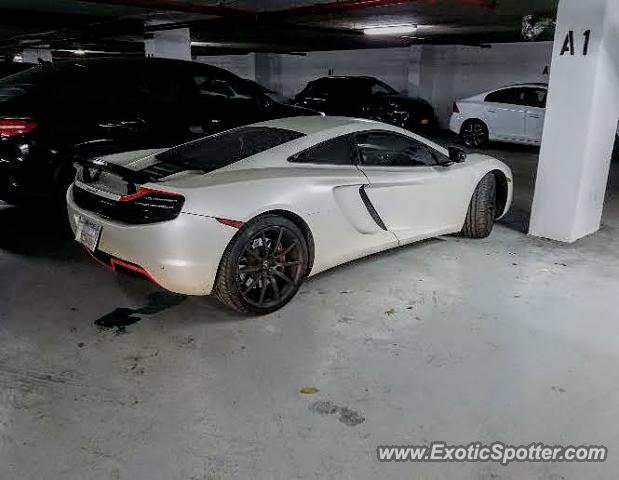 Mclaren MP4-12C spotted in Manhattan, New York
