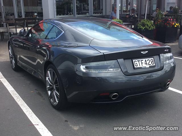 Aston Martin Virage spotted in Auckland, New Zealand
