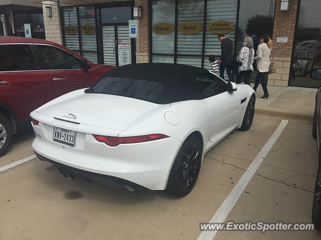 Jaguar F-Type spotted in Dallas, Texas