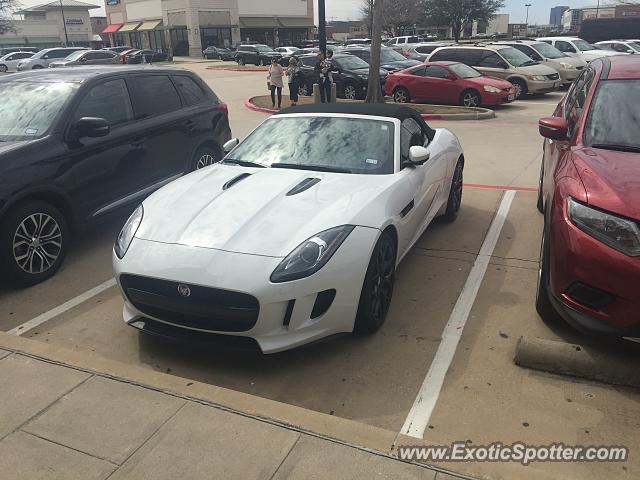 Jaguar F-Type spotted in Dallas, Texas