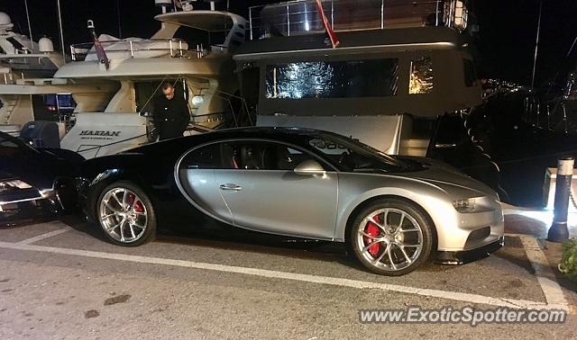 Bugatti Chiron spotted in Marbella, Spain