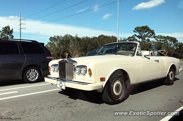 Rolls-Royce Corniche spotted in Stuart, Florida