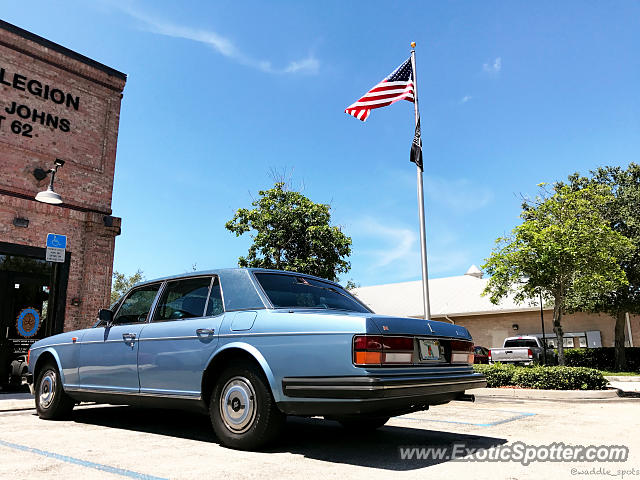 Rolls-Royce Silver Spur spotted in Stuart, Florida