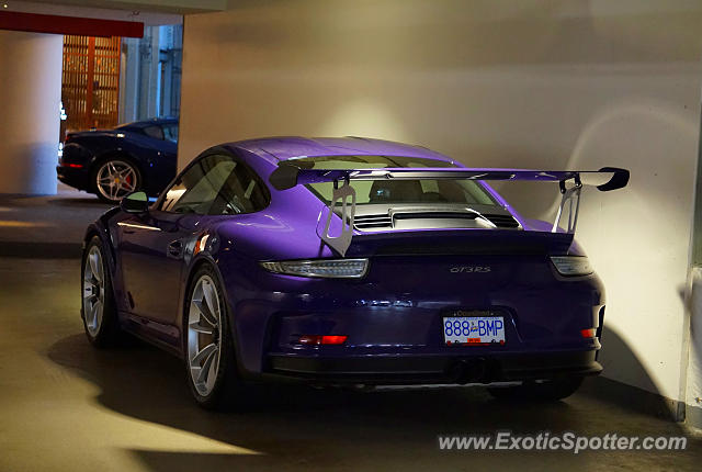 Porsche 911 GT3 spotted in Vancouver, Canada