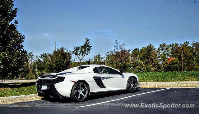 Mclaren 650S spotted in Cary, North Carolina