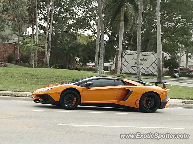 Lamborghini Aventador spotted in Ft Lauderdale, Florida