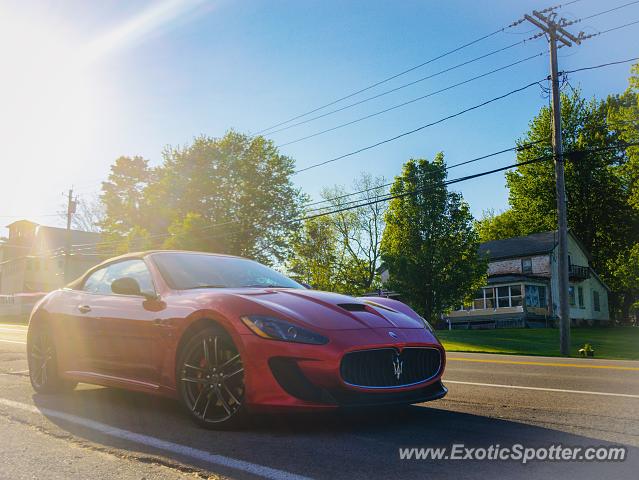 Maserati GranTurismo spotted in Sodus Point, New York