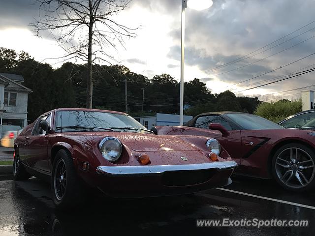 Lotus Europa spotted in Watkins Glen, New York
