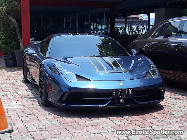 Ferrari 458 Italia spotted in Jakarta, Indonesia