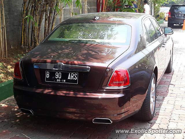 Rolls-Royce Ghost spotted in Jakarta, Indonesia