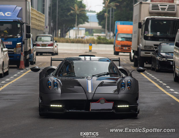 Pagani Huayra spotted in Hong Kong, China