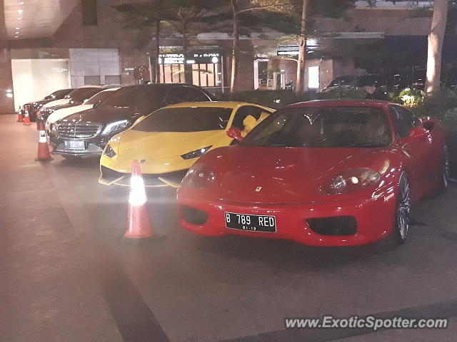 Ferrari 360 Modena spotted in Jakarta, Indonesia