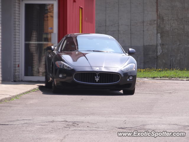 Maserati GranTurismo spotted in Quebec City, Canada