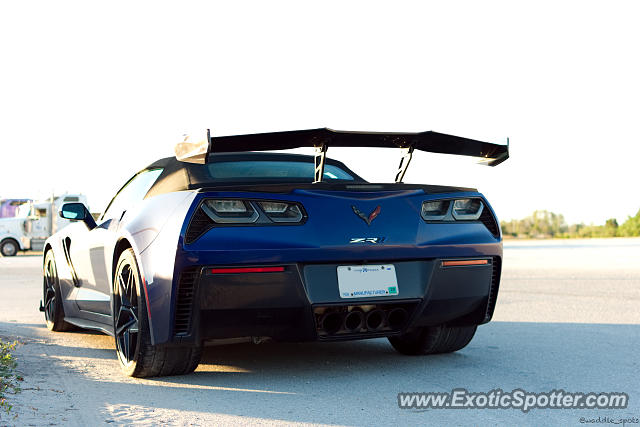 Chevrolet Corvette ZR1 spotted in Alligator Alley, Florida